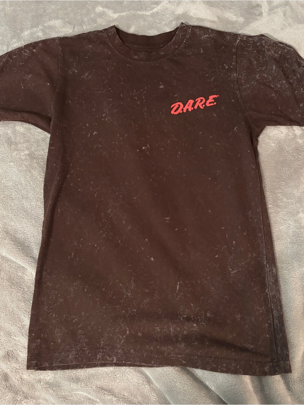 D.A.R.E Med Brown Graphic Tee